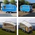 JX-FV435 FRP camper rv trailer panel, caravan trailer, fiberglass travel trailer