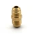 K523 male equal coupling  gas  pert pipe fitting  joint, brass flare fitting