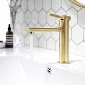 Kaiping luxury brass bathroom gold basin faucet