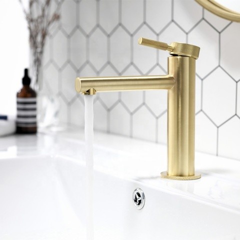 Kaiping luxury brass bathroom gold basin faucet