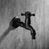 KD-223 USA&amp;European style copper  bidet faucet black single lever bidet faucet pvc bibcock water tap bidet faucet