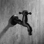 KD-223 USA&European style copper  bidet faucet black single lever bidet faucet pvc bibcock water tap bidet faucet