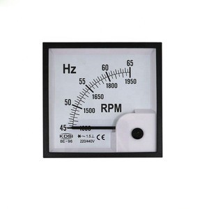KDSI BE-96 HZ+RPM meter 45-65Hz 220/440V rpm meter frequency meter