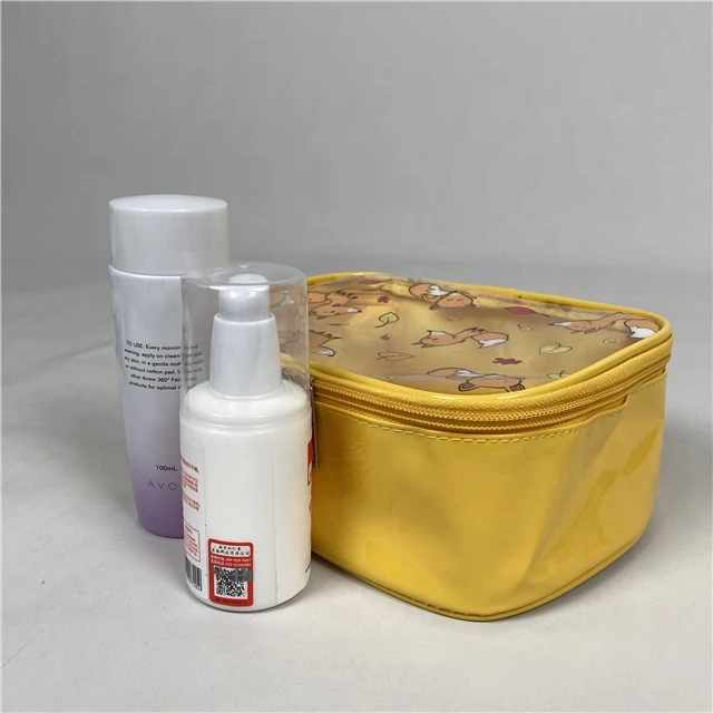 KHW Lip Shaped Customized Cosmetic Bags Makeup Pouch Bag Cosmetic Clear Travel Cosmetic Bag Custom Logo