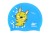 Import Kids Silicone Swim Caps Cartoon Artwork Print Support Private Logo Anti-Leak Swimming Caps from China