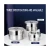 Import King-check Kitchen Canisters Stainless Steel Food Container Storage With stainless steel Lid from China
