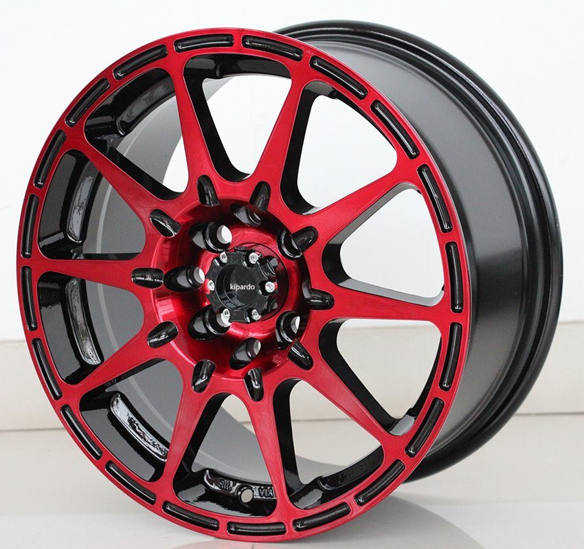 Buy Kipardo Wheels 15 Inch 15x7.0 Aftermarket Wheels 4x100 4x114.3 Rims ...