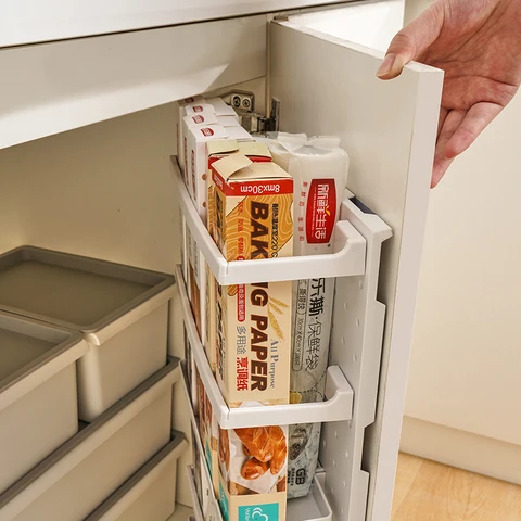 Buy Kitchen Pantry Storage Pegboard Wall Mount Organizer Spice Flasks ...