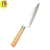 Kitchen Professional 8 Inch Stainless Steel Japanese Sashimi Chef Knife with Wooden Handle