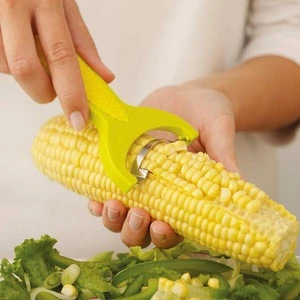 Kitchen vegetable and fruit tool, salad corn kernels cutter,Corn Peeler