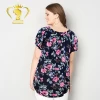 L-6XL New summer fat middle aged blouse women plus size clothing