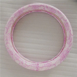 Lace cute car steering wheel cover for girls 16 inch