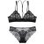 Import ladies sexy transparent bra set underwear wholesale price from China