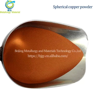 Laser cladding spherical copper powder 99.8% 200-300 mesh, good fluidity, used for powder laying 3D printing