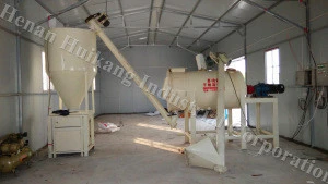 Latest Chinese product dry mortar mixing machine,plaster of Paris gypsum plaster plant
