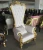 Import LC92 pink throne chair for salon,royal throne chairs from China