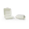 leakproof compostable Food customizable logo biodegradable eco-friendly corn-starch packaging box