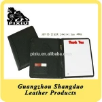 Leather Presentation Folder A4 Conference File Holder