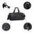 Import Leather Sports Gym Weekender Exercise Duffel Travel Bag Convertible Backpack Duffel Bag with Shoe Compartment for Women and Men from China