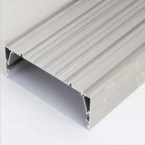 Led channel light box aluminum profile led strip light with anodizing