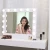 Import Led lighted table vanity makeup Hollywood Mirror With 14 Light Bulbs For Girl Vanity Cosmetic from China