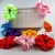 Import LED satin fabric scrunchies popular hair tie from China