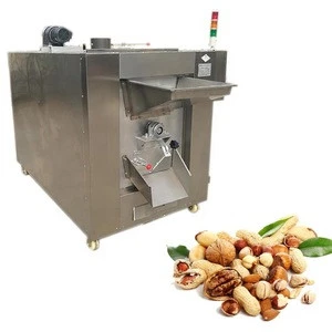 Lehao low price supplier CE certified rotary drum peanut roaster industrial