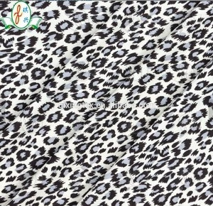 Leopard print cotton print modal spandex fabric for underwear