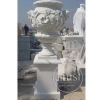 life size stone carving marble vase