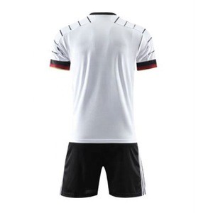 Light board short sleeve football uniforms custom printed men and women competition team uniforms