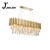 Import Light luxury post-modern chandeliers k9 crystal pendant light guzhen hanging lights from China