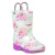 Light Up Kids Toddler Rain Boots for Girls and Boys with Handles