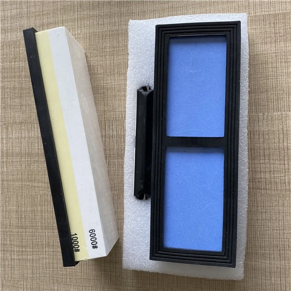 Linyi Xinghua water stone sharpening stone whetstone with Honing Guide Jig and Honing Polishing Paste