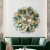 Import Living Room Ginkgo Leaves Metal Modern Wall Clock Reloj De Pared Decorativos 3d from China