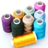 LONGJIE thread supplier 0.2mm 3000 meters rayon embroidered thread woven tassel thread