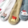 Lovely Children Faux Rabbit Fur Scarves Winter Warm Kids Scarves Super Soft Plush Christmas Collar Scarf