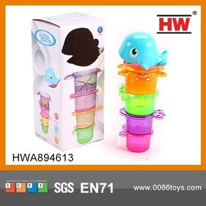 Lovely eco-friendly baby bath set toy