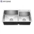 Import Low MOQ  Commercial Stainless Steel Undermount Double Bowl Basin Handmade Kitchen Sink from China