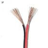 Low Noise Professional  flexible flat foil 2 Core Monitor Audio Speaker Cable  wire