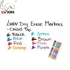 Low-Odor Original Chisel Tip Dry Erase Whiteboard Markers