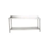 Low Price bakeries luxury dining shiny stainless steel table stainless steel sorting table