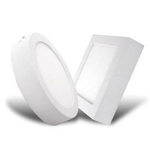 Low price round surface mounted indoor 6w ceiling panel light led