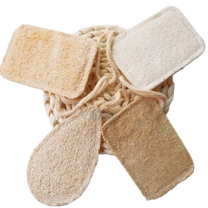 Luffa  natural biodegradable exfoliating custom  body bath natural sponge loofah