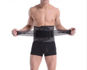 Lumbar Compression Elastic Mesh fabric Back Support adjustable breathable mesh back lumbar support