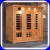 Import Luxury 2 persons far infrared sauna room from China