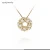 Import Luxury cz necklace for women gold plated necklace pendant from China