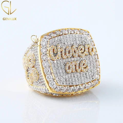 Buy Luxury Hiphop Style Jewelry Custom Yellow Gold Bling Bling ...