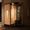 Luxury Home Appliances steam shower sauna combined with stove