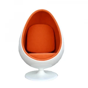 luxury Lounge garden Egg Shaped fiberglass products leisure chair styles lounge ball Office Leisure egg Chair