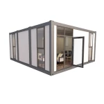 Luxury Mobile Flat Pack Fabricated Living Container House Portable Prefab Tiny House Residence Apartment Casa Prefabricada